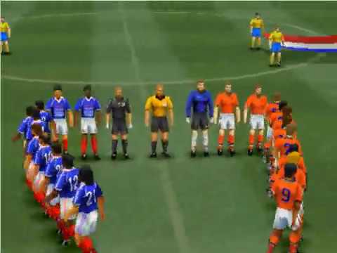 Bóng đá 99 - Tái hiện France 98 - Mở đầu thế giới game PS 1 , PS 2 , PS 3 , PS 4 của Konami - YouTube