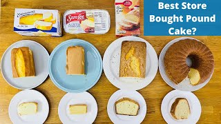 Comparing Store Bought Pound Cake | Down the Baking Rabbit Hole Series