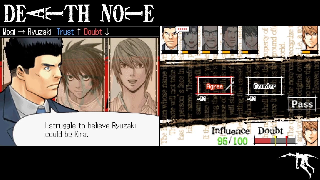 MelonDS 0.9.3, Death Note Kira Game (English Patched)