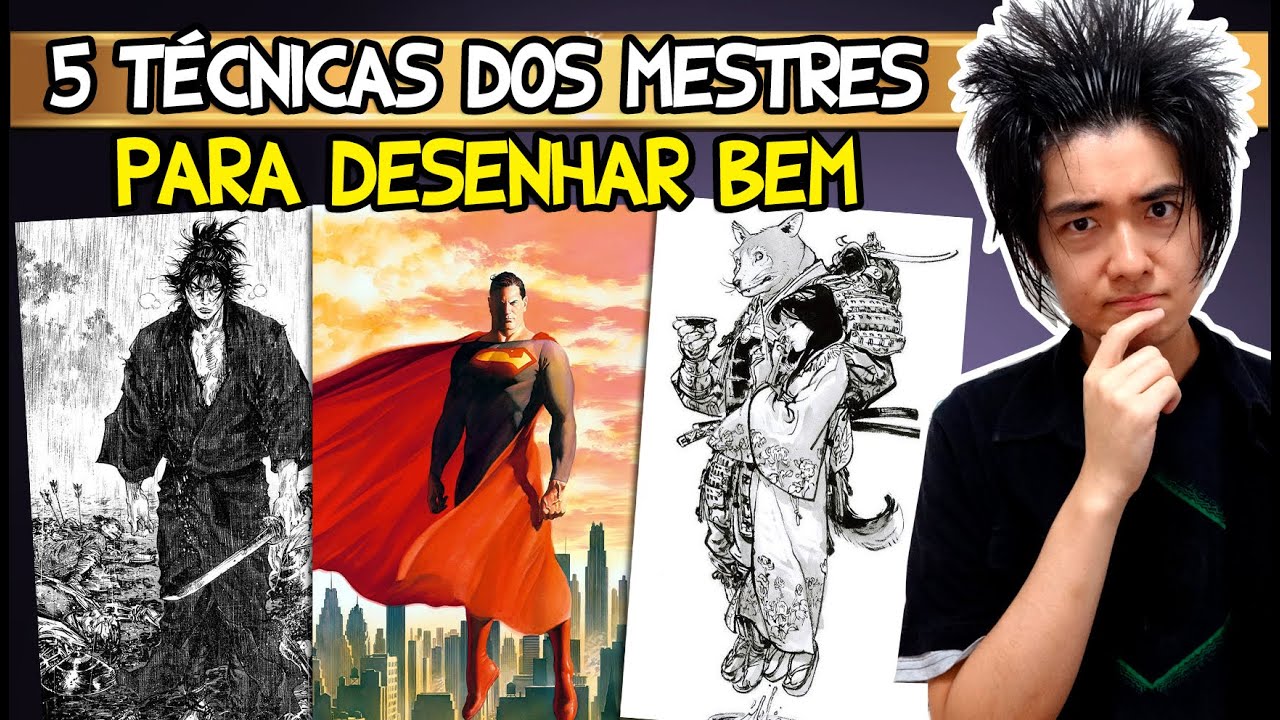 5 SEGREDOS dos MESTRES para DESENHAR BEM