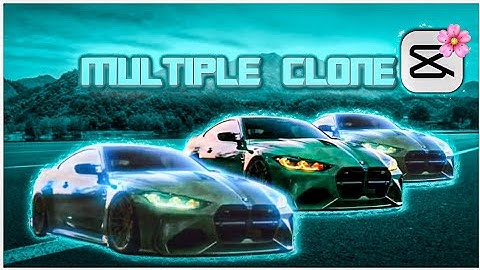 Multiple Clone in Capcut Tutorial | One sided multiple Clone tutorial #capcut #capcuttutorial 