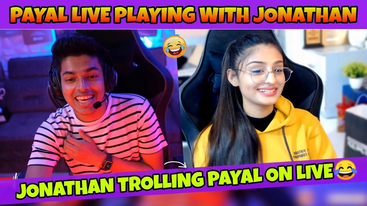 Jonathan Trolling Payal😂 | Jonathan Spectat Payal | Jonathan Playing With Payal