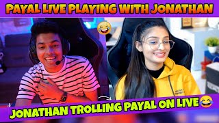 Jonathan Trolling Payal😂 | Jonathan Spectat Payal | Jonathan Playing With Payal