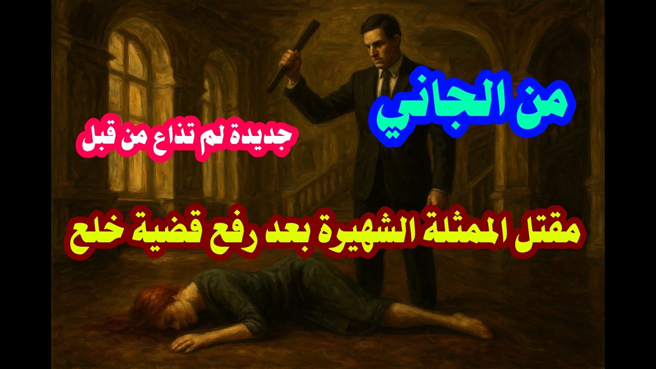 من الجاني حل لغز مقتل الممثلة الشهيرة بعد رفع قضية خلع والجاني اخر واحد تتوقعه