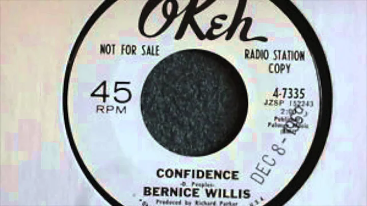 confidence Bernice Willis