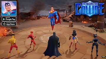DC Worlds Collide Official Launch Gameplay walkthrough part 1 (Android/iOS)