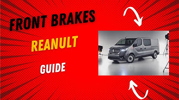Renault Traffic : Easy Front Brake Pad And Disks Replacement Guide | carmandos garage