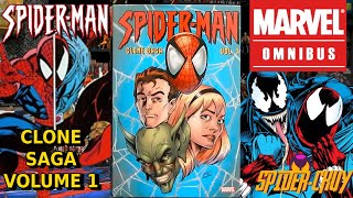 SPIDER-MAN Clone Saga Volume 1 MARVEL OMNIBUS | La Saga del Clon | Revisión Hombre Araña | Overview