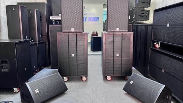 Dàn âm thanh sự kiện đám cưới vừa và nhỏ - loa hoả tiễn 30 ruby nhập khẩu - quá ok cho ae show !