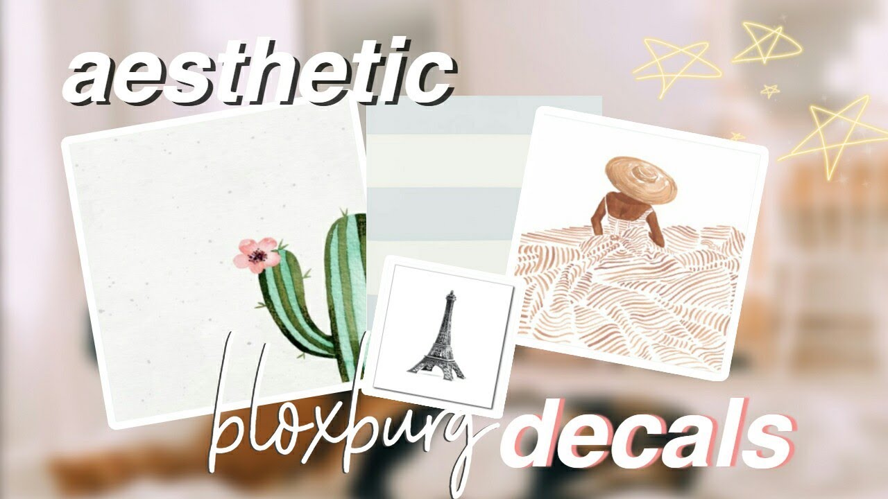 Decal Codes Bloxburg Pictures For Your House Roblox Youtube - aesthetic roblox decal id codes