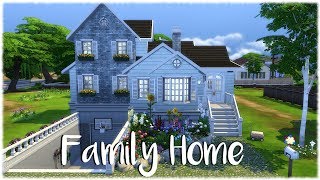 The Sims 4: Speed Build// FAMILY HOME NO CC
