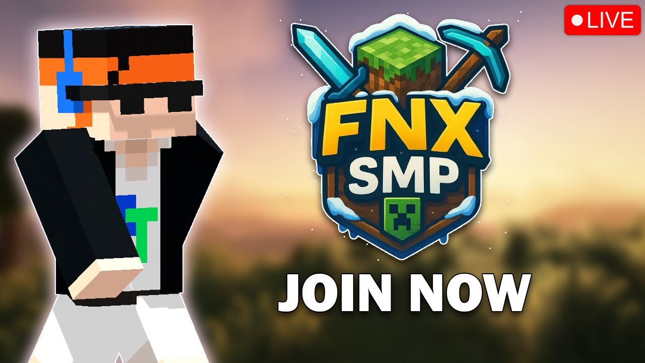 FNX NETWORK SMP MINECRAFT || PUBLIC SMP 24/7 JAVA + BEDROCK | FREE TO ...