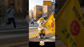 "꼬리 밟지 마아악!!" 초딩들한테 영혼 털린 말티즈 두부