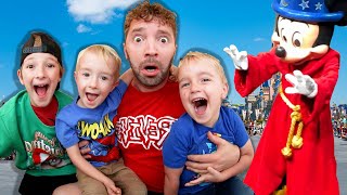 HOLY CRAP 3 KIDS (At Disney World)