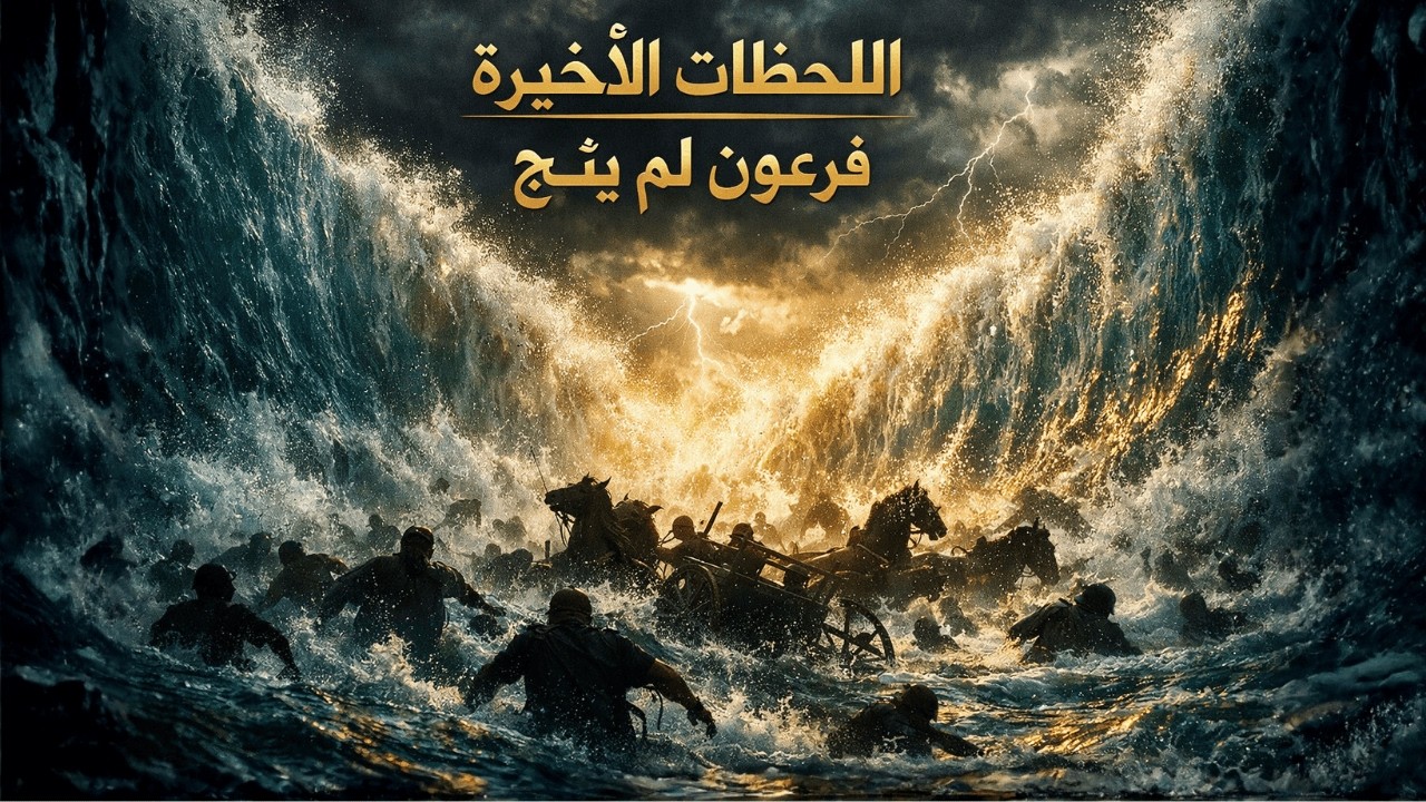 اللحظات الأخيرة لفرعون: تحذير موسى والعقاب الإلهي في البحار