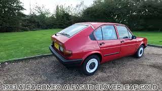 1983 ALFA ROMEO ALFASUD CLOVERLEAF GOLD