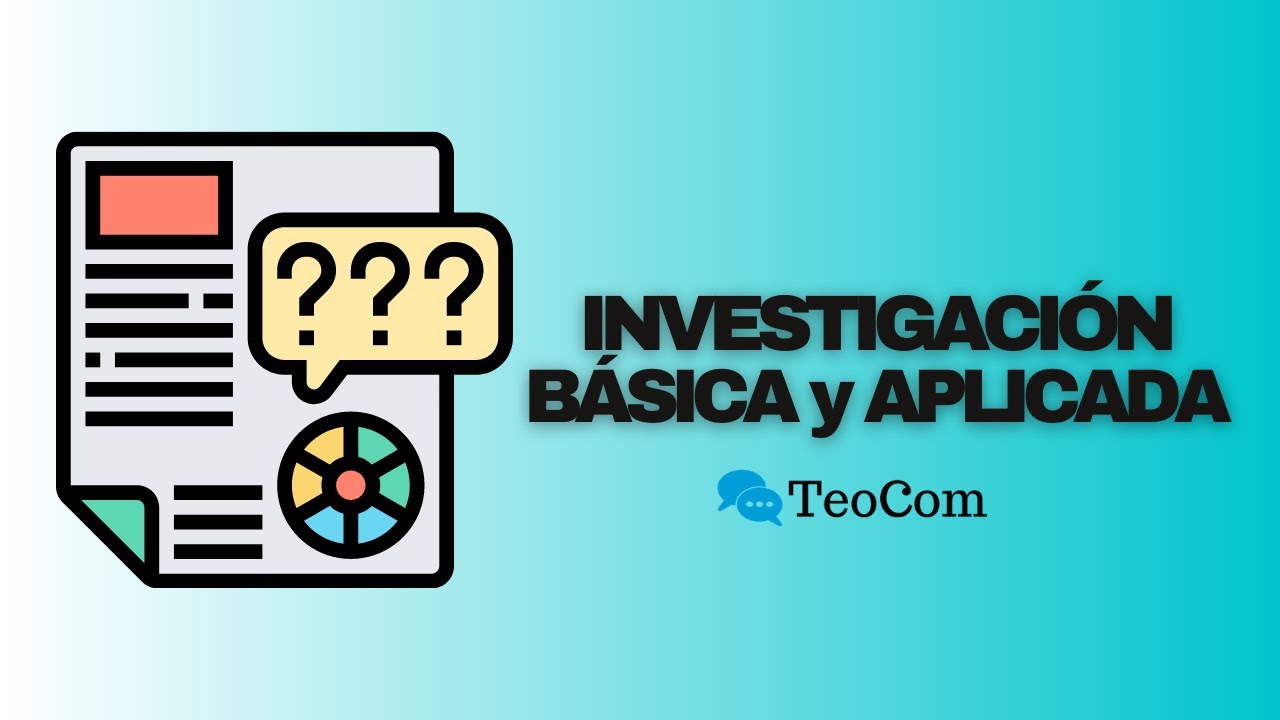 Investigación BÁSICA y APLICADA