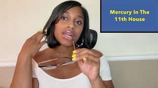 Mercury In The 11th House
