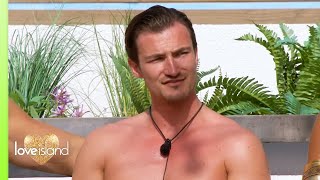 The Islanders Grill New Boy, Brett Love Island 2021