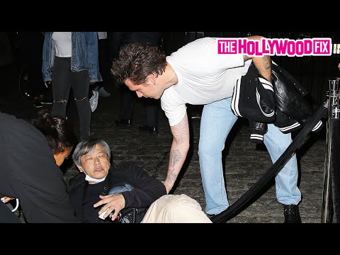 Brooklyn Beckham Rescues Paparazzi That Was Assaulted At The Vogue Show With Wife Nicola Peltz In NY