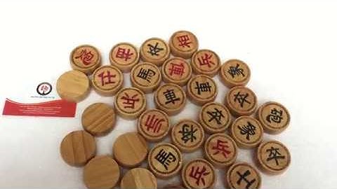 Bộ quân cờ tướng bằng gỗ Trúc đẹp 0944888256 [ Mỹ Nghệ Hoàng Kim]