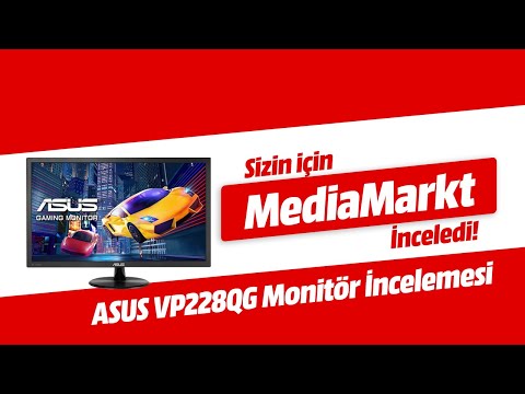 Asus VP228QG Gaming Monitor Ürün İncelemesi#MediaMarkttaKeyfineBak