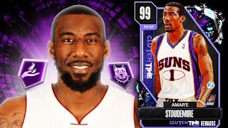 *FREE* DARK MATTER AMAR'E STOUDEMIRE IS EASILY THE BEST FREE SF/PF IN NBA 2K24 MyTEAM!!