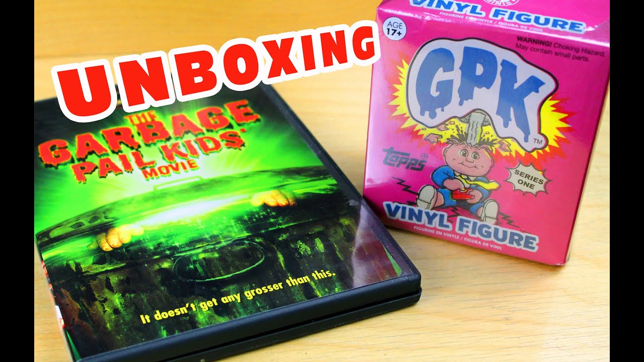 Topps Garbage Pail Kids Vinyl Unboxing and Review!