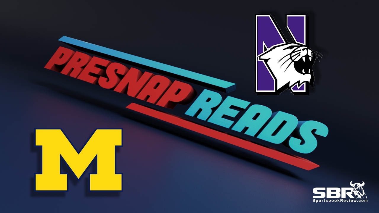 Michigan vs Northwestern | Presnap Reads Clips | College Football Betting Tips