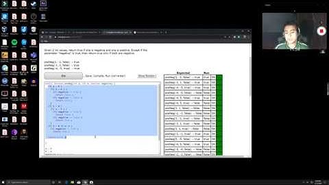 CodingBat Warmup-1 posNeg