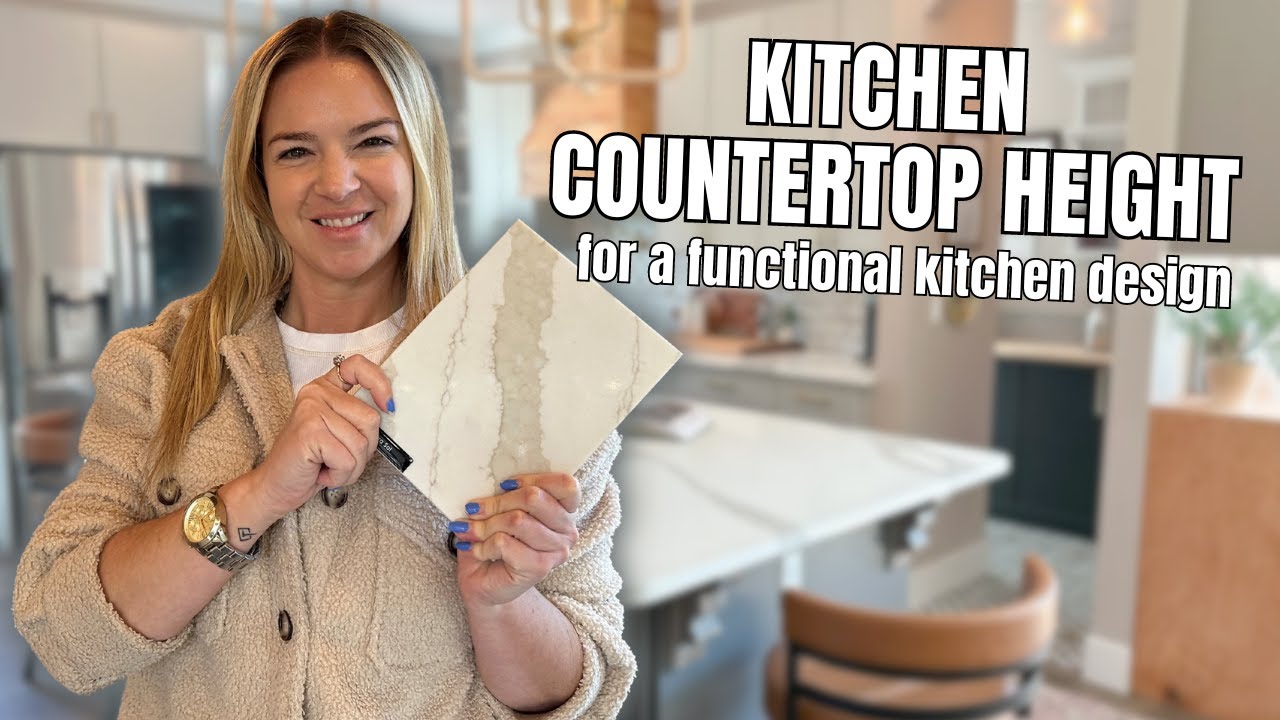 Kitchen Countertop Height for a Functional Kitchen Layout | Top Kitchen ...