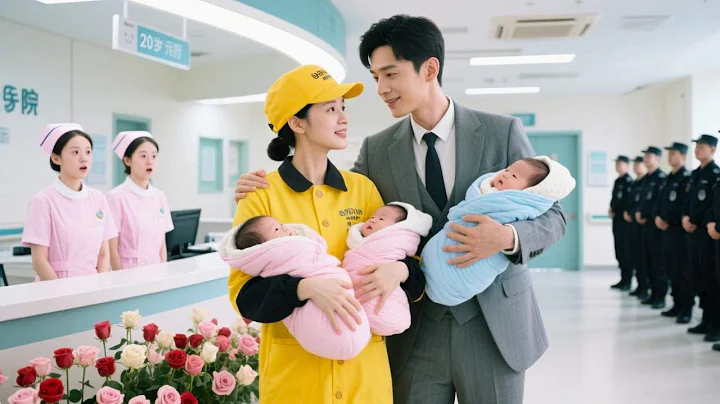 Kurir antar kue ke CEO mandul—dia hamil kembar tiga, dimanja sampai mati! 💖#drama #indonesia