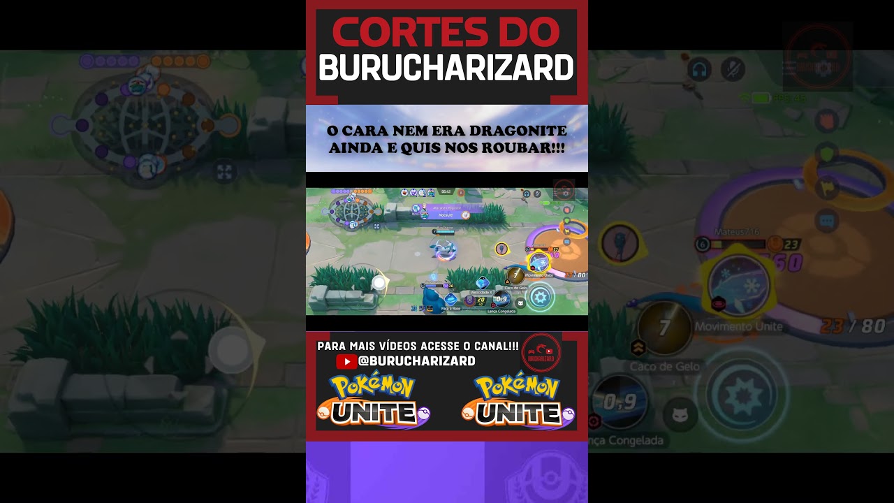 🤣🤣O CARA QUIS NOS ROUBAR E SE DEU MAL!!! POKÉMON UNITE 