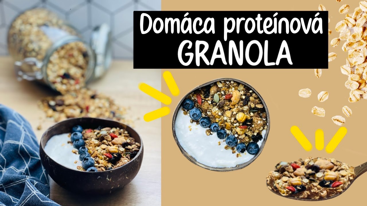 Domáca proteínova granola 🥣