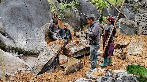 Em Lử 5 con Ngôi làng Hấu Chu trên Thung Lũng Hoang vu làm nhà. Nguyễn Tất Thắng