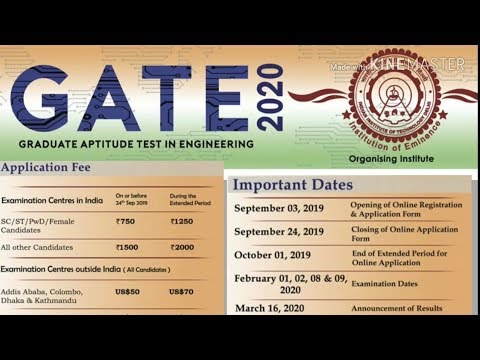 IIT Delhi To Conduct GATE 2020, Registration Begins In September