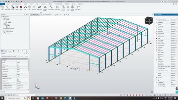 5.  Place Purlins And Girts in Tekla Structural Designer