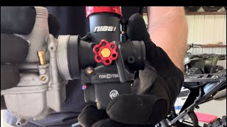 Xpro Templar nibbi carb install/shock adjustment