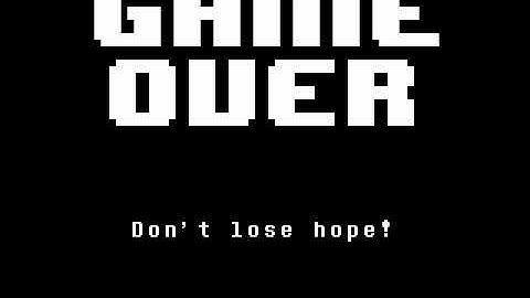 Undertale - Determination (Game Over) at ingame speed