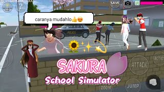 Cara melaporkan ke  polisi di Sakura school simulator