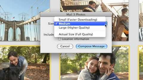 iPhoto09: C01 Email Photos to Friends and Family CC