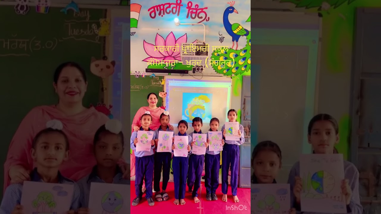 Save Earth Activities Students Celebrate Earth Day | Posters, Pledges & Performances