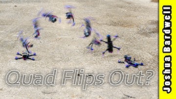 Quad insta-flips on takeoff? Four reasons why, and how to fix them!