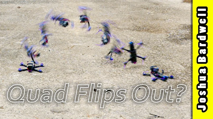 Quad insta-flips on takeoff? Four reasons why, and how to fix them!