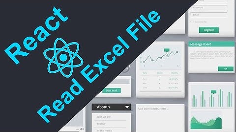 ReactJS Projects: Read Excel File and display its data on page