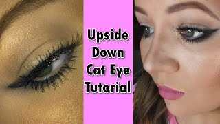 Upside Down Cat Eye Tutorial!