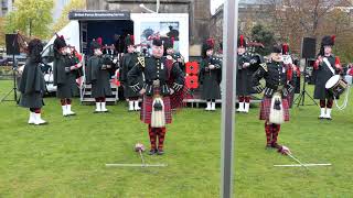Scottish Troops Sword Dancing to Wha SawThe 42nd