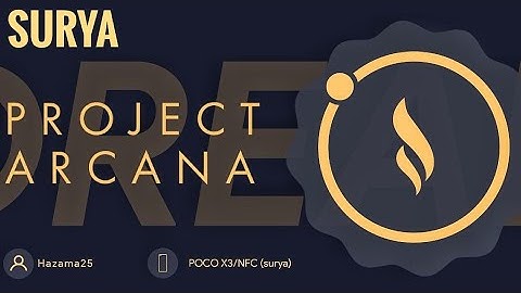 Project Arcana Dream 4.0 Android 12 Poco X3 Bgmi 90fps 🔥🔥🔥