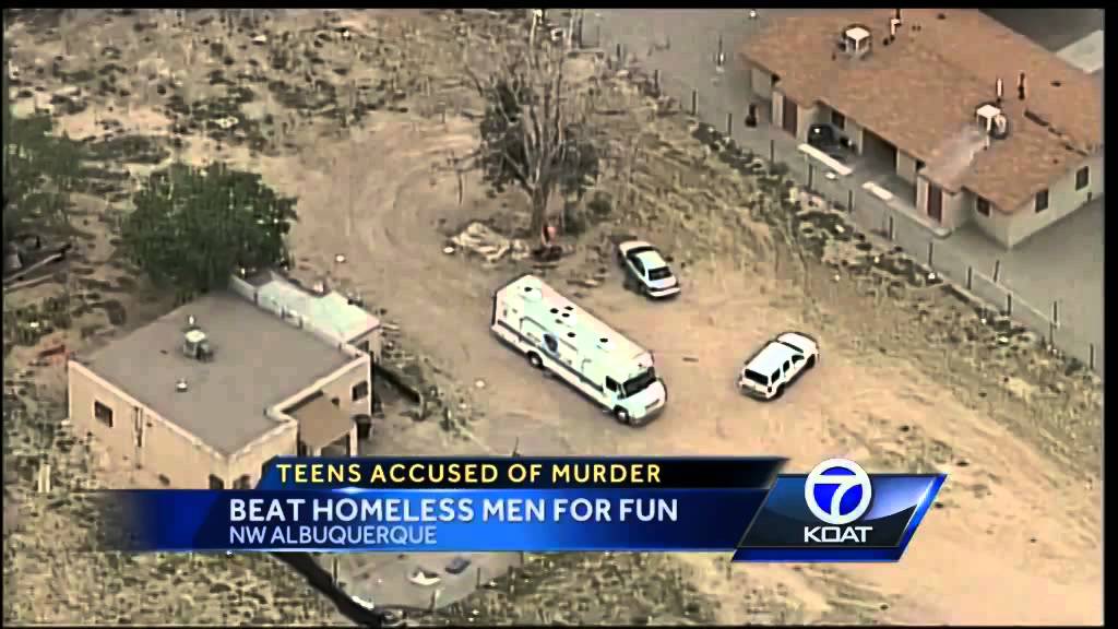 Teens Accused Of Killing Homeless Men - YouTube