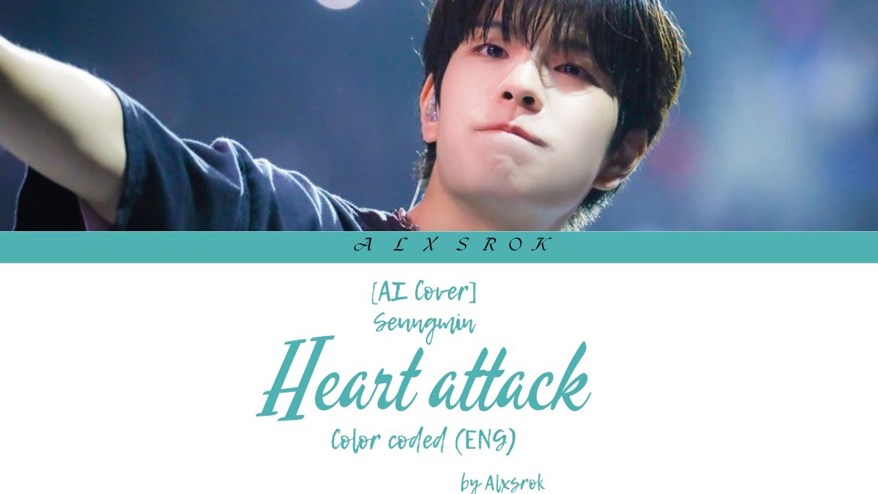 [Ai Cover]  Stray Kids Seungmin ‐ Heart attack (Color Coded Lyrics ENG)